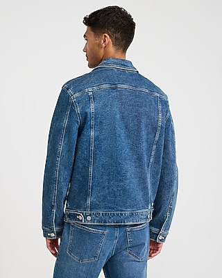 Denim Medium Wash Trucker Jacket