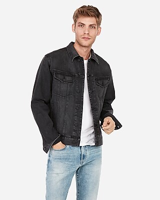 express black denim jacket