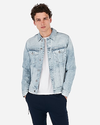 light wash denim jacket