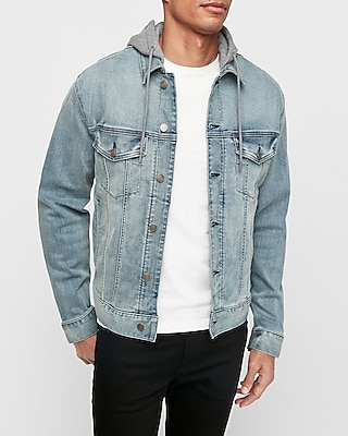 long mens jean jacket