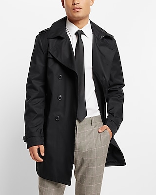 Men's water resistant trench coat hotsell