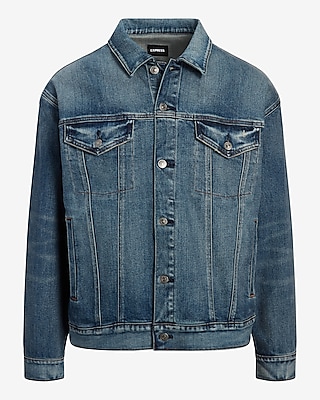 Medium Wash Denim Trucker Jacket