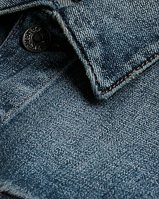 Medium Wash Denim Trucker Jacket