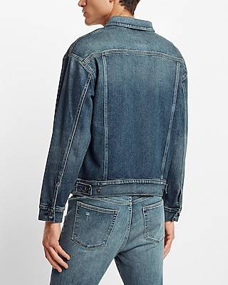 Medium Wash Denim Trucker Jacket