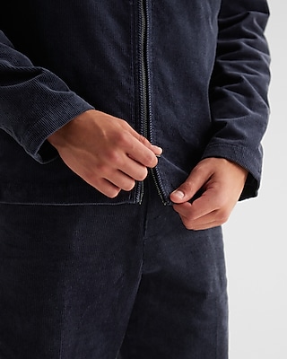 Corduroy Double Pocket Shirt Jacket