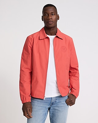 Slim Washable Double Pocket Suit Shirt Jacket | Express