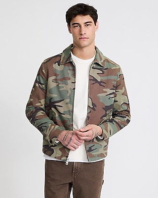 Camo Cotton Stretch Jacket