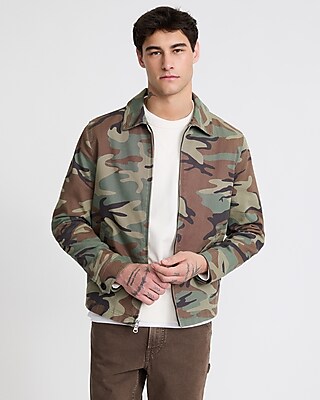 Camo Cotton Stretch Jacket