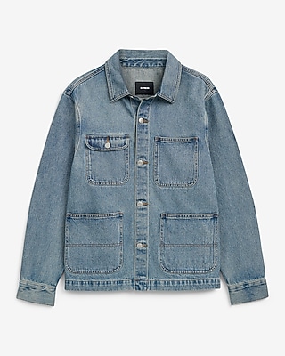 Denim Four Pocket Chore Jacket