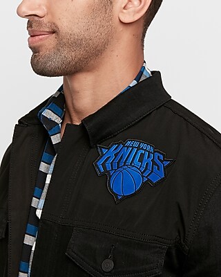new york knicks denim jacket