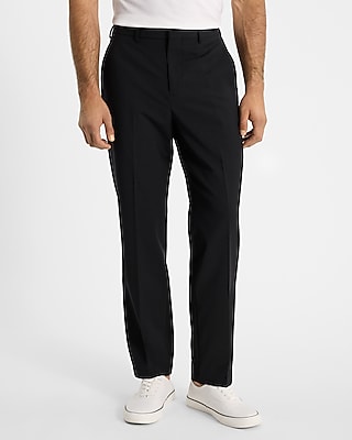 Classic Black Washable Modern Tech Suit Pant