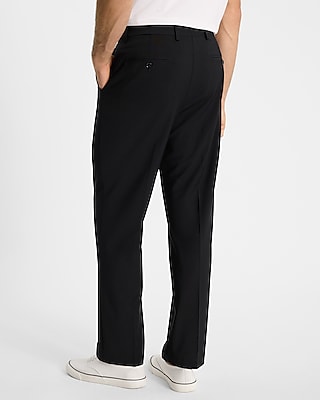 Classic Black Modern Tech Suit Pant