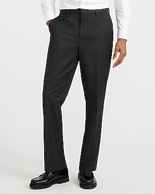 Slim Dark Gray Stretch Suit Pant