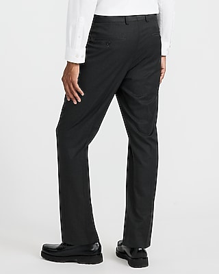 Slim Dark Gray Stretch Suit Pant