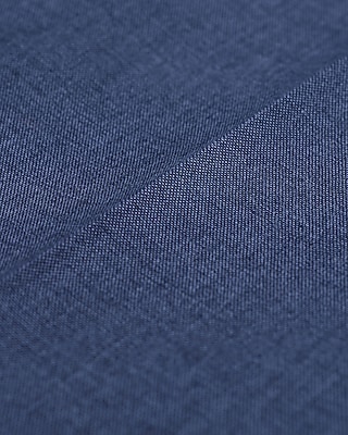 Relaxed Blue Stretch Suit Pant