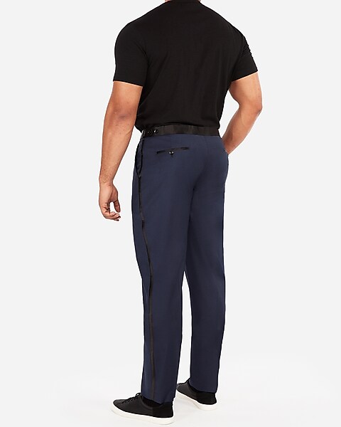 Navy Tempo Stretch Slim Fit 1-Pant Suit - ODION