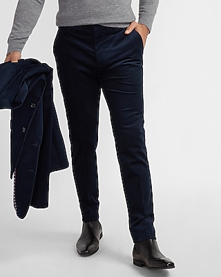 mens navy corduroys