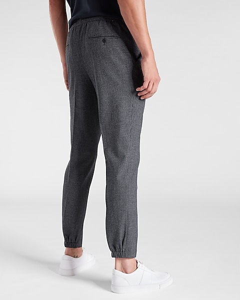 Extra Slim Gray Houndstooth Suit Pant | Express