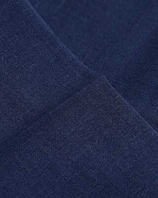 Extra Slim Blue Wool-Blend Washable Modern Tech Suit Pant