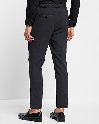 Lounge Drawstring Pant - Charcoal