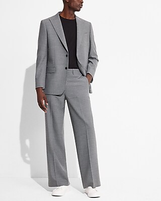 Express X Simon Spurr Wide Leg Suit Pant | Express