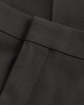 Slim Dark Gray Cotton-Blend Suit Pant