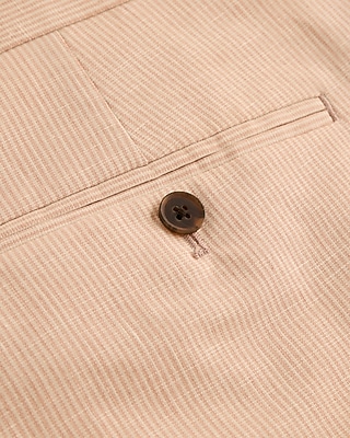 Extra Slim Linen-Blend Striped Suit Pant