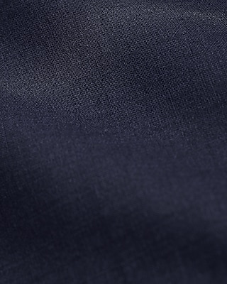 Slim Dark Navy Wool-Blend Modern Tech Suit Pant