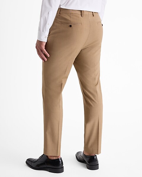 Pantalon beige uni avec une coupe skinny et une taille ajustable NAME IT -  CCV Mode