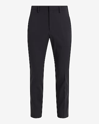 Extra Slim Slate Gray Stretch Cotton Suit Pant
