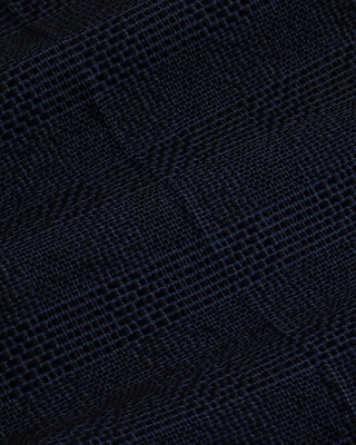 Slim Plaid Seersucker Suit Pant