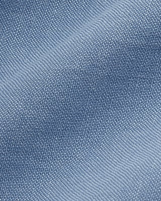 Extra Slim Light Blue Linen-Cotton Blend Suit Pant