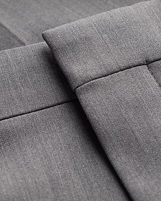 Slim Gray Washable Stretch Suit Pant