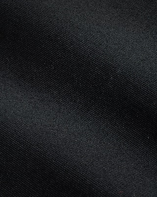 Extra Slim Black Stretch Cotton-Blend Knit Suit Pant