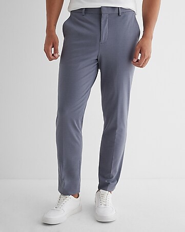 Lululemon Commission Pants Men 32 x 29 Light Grey Slim Fit