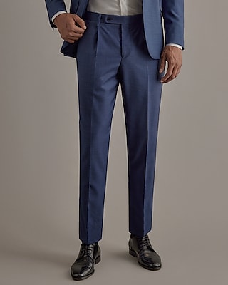 Edition Slim Navy Wool Suit Pant | Express