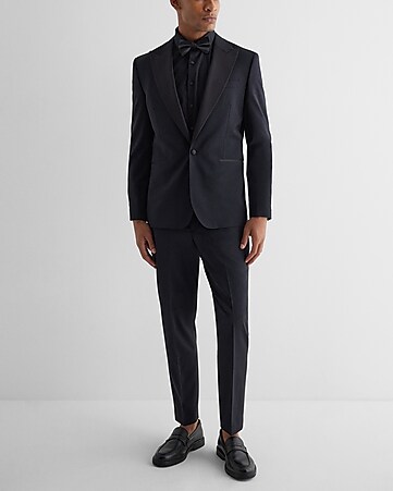 Solid Black Dress Vest | Formal Mens Suit and Tuxedo Vest in Black Satin 