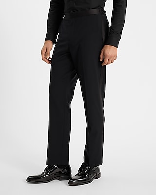 Classic Black Wool-blend Tuxedo