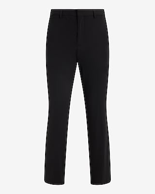 Slim Black Everyday Performance Suit Pant