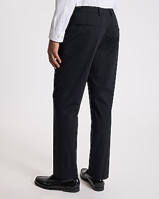 Slim Black Everyday Performance Suit Pant