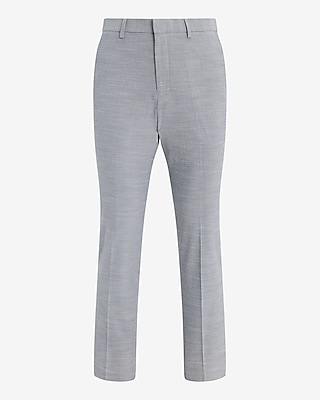 Extra Slim Striped Seersucker Cotton-Blend Suit Pant