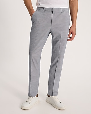 Extra Slim Striped Seersucker Cotton-Blend Suit Pant