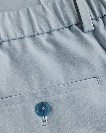 Extra Slim Navy Cotton-blend Knit Dress Pant