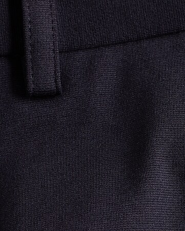 Extra Slim Navy Cotton-blend Knit Dress Pant