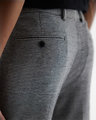 Bow-tie Gray Vest Pleated Knit Pants Slack Suit + Shirt main image 0