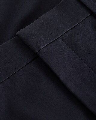 Slim Dark Navy Cotton-Blend Suit Pant