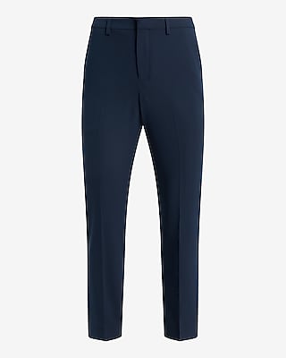 Slim Navy Stretch Suit Pant