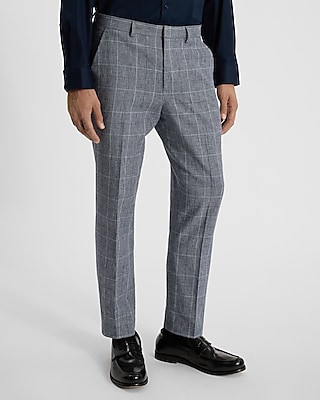 Plaid pants express store