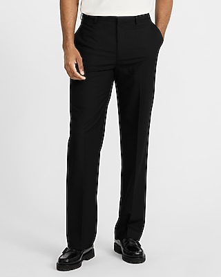 Relaxed Black Stretch Suit Jacket