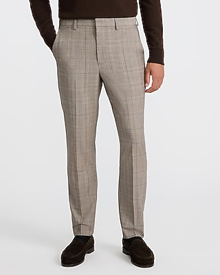 Extra Slim Black Wool-blend Modern Tech Suit Pant